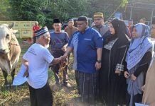 Idul Adha 1444 H, Polres Tulang Bawang Sembelih Belasan Ekor Hewan Kurban
