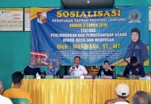 Mardiana Gelar Sosperda Tentang Perlindungan dan Pemberdayaan UMKM