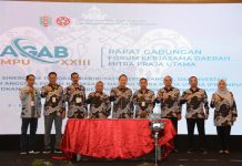 Rapat Gabungan Forum Kerjasama Daerah MPU 2023, Gubernur Arinal Ajak Bersinergi Dukung Program Kerja Pembangunannya Daerah