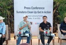Peringati HPN Tingkat Daerah, PWI Lampung Inisiatori Sumatera Clean Up Get In Action