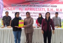 Aprilliati Gelar Sosialisasi Perda Bantuan Hukum