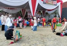 Kuda Lumping Meriahkan HUT RI Ke-78 di DPD Gerindra Lampung