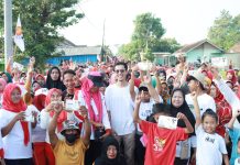 Meriahkan HUT RI Ke-78, Gita Kurniawan Ajak Masyarakat Jalan Sehat