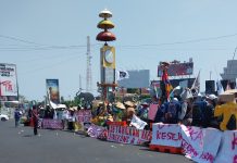Peringati Hari Tani Nasional, Ratusan Petani Kota Baru Menjerit Pupuk Mahal dan Konflik Lahan