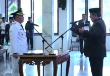 Kepala Bappeda Lampung Mulyadi Irsan Resmi Menjabat Sebagai Pj Bupati Tanggamus