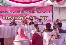 Anggota DPRD Lampung Kostiana Ajak Masyarakat Menyebarkan Nilai-Nilai Ideologi Pancasila