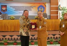 Dirjen Bina Pemdes Lakukan Penandatanganan Naskah Kerjasama Dengan Fakultas Hukum Unila