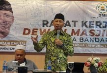 DMI Bandar Lampung Targetkan 20 Masjid Jadi Contoh Kemakmuran Membina Masyarakat