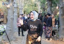 Hadiri Pestraria, Riana Sari Berikan Dukungan Generasi Muda