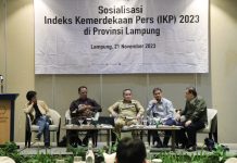 Pemprov Lampung Komitmen Jaga Kemerdekaan Pers Sebagai Pilar Demokrasi