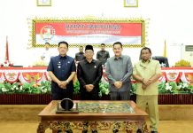 DPRD Kabupaten Tubaba Gelar Rapat Paripurna Pembahasan Raperda Tahun 2024