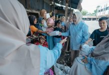 TKD Prabowo-Gibran Provinsi Lampung Gencarkan Program Minum Susu dan Makan Siang Gratis