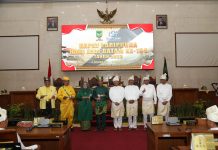 Ketua DPRD Kota Batam Nuryanto Pimpin Rapat Paripurna Hari Jadi Batam ke-194
