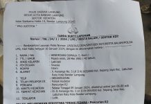 Motor Redaktur Lampost Digondol Maling
