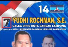 Yudhi Rochman Serius Majukan Kota Bandar Lampung