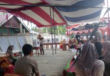 Antusias Warga Pemilih Tanjung Ganti I Dalam Pesta Demokrasi 2024