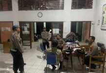 Rekapitulasi Tingkat PPK Di 8 Kecamatan Polres Kaur Lakukan Patroli Gabungan