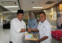 Kajian Ramadhan PTPN I Regional 7, IKBI Bagikan 250 Paket Sembako