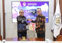 Sekdaprov Fahrizal Serahkan Laporan Keuangan Daerah Tahun 2023
