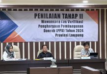 Ketua DPRD Lampung Hadiri Acara Penilaian Tahap 2 Penghargaan Pembangunan Daerah