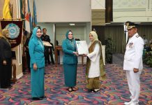 Riana Sari Arinal Lantik Liana Aswarodi sebagai Penjabat Ketua TP PKK dan Dekranasda Kabupaten Lampung Utara