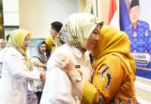 Sekretaris DPRD Lampung Hadiri Pelepasan Ratusan PNS Masuk Purna Bhakti