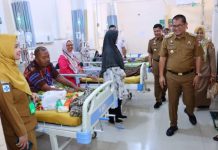 Pj Bupati Aswarodi Sidak RSD Ryacudu Kotabumi
