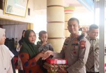 Polres Kaur Cegah Stunting di Desa Cuko Betung