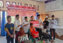 Kemensos Berikan Rp234 Juta Bantuan Atensi untuk Kabupaten Kaur