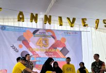 HUT ke-43 Yayasan Budi Karya Natar Gelar Jalan Sehat