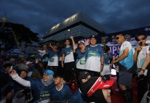 Gubernur Arinal dan Ibu Riana Ramaikan Lampung Half Marathon 2024