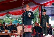 Komandan Kodim 0408/BSK Jadi Irup HUT Kabupaten Kaur ke-21
