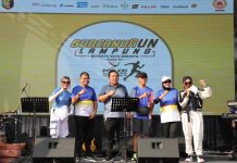 Gubernur Arinal Buka GubernuRUN Lampung 2024 Road To PON XXI Aceh-Sumut