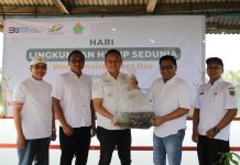PTPN IV KSO Reg. 7 Tanam Pohon dan Tebar Ikan di Bekri