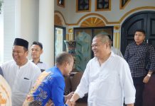 Tampik Isu Tidak Pulang ke Lamteng, Musa Ahmad Gelar Halal Bihalal