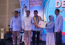 Bunda Reihana Terima Surat Tugas dari Gerindra