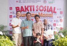 PMI Provinsi Lampung Gelar Baksos Sunatan Massal