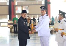 Kepala Kampung di Lampung Tengah Resmi Perpanjang Masa Jabatan