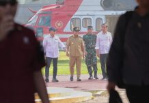 Pj. Gubernur Samsudin Sambut Kedatangan Presiden Joko Widodo
