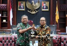 Pj. Gubernur Samsudin Terima Kunjungan Aspotmar Kasal Mayjen TNI Mar Hermanto