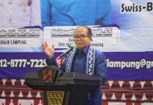 Pj. Gubernur Buka Rapat Kerja Daerah III DPD IWAPI Provinsi Lampung