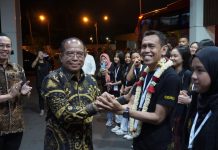 Pj. Gubernur Samsudin Sambut Tim Paduan Suara THLC Raih Gold Award