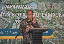 Pj. Gubernur Lampung Dorong Keberlanjutan Pembangunan Kota Baru