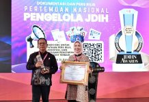 JDIH Sekretariat DPRD Lampung Kembali Raih Penghargaan Terbaik I Tingkat Nasional