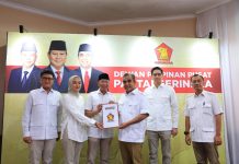 DPP Partai Gerindra Serahkan Rekomendasi RMD-Jihan Pilgub Lampung