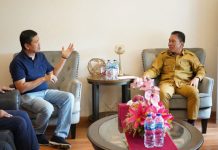 Direktur Hubungan Kelembagaan PTPN I Kunjungi Kantor Bupati Minahasa Selatan