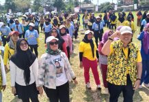 Grebek Pasar, Ela – Azwar Sapa Masyarakat Kecamatan Jabung