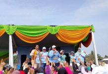 Masyarakat Kecamatan Pekalongan Antusias Sambut Ela-Azwar Hadi
