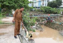 Pjs. Wali Kota Batam Tinjau Banjir