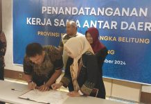 Disperindag Lampung Sukses Gelar Misi Dagang Bersama Pemerintah Kepulauan Bangka Belitung